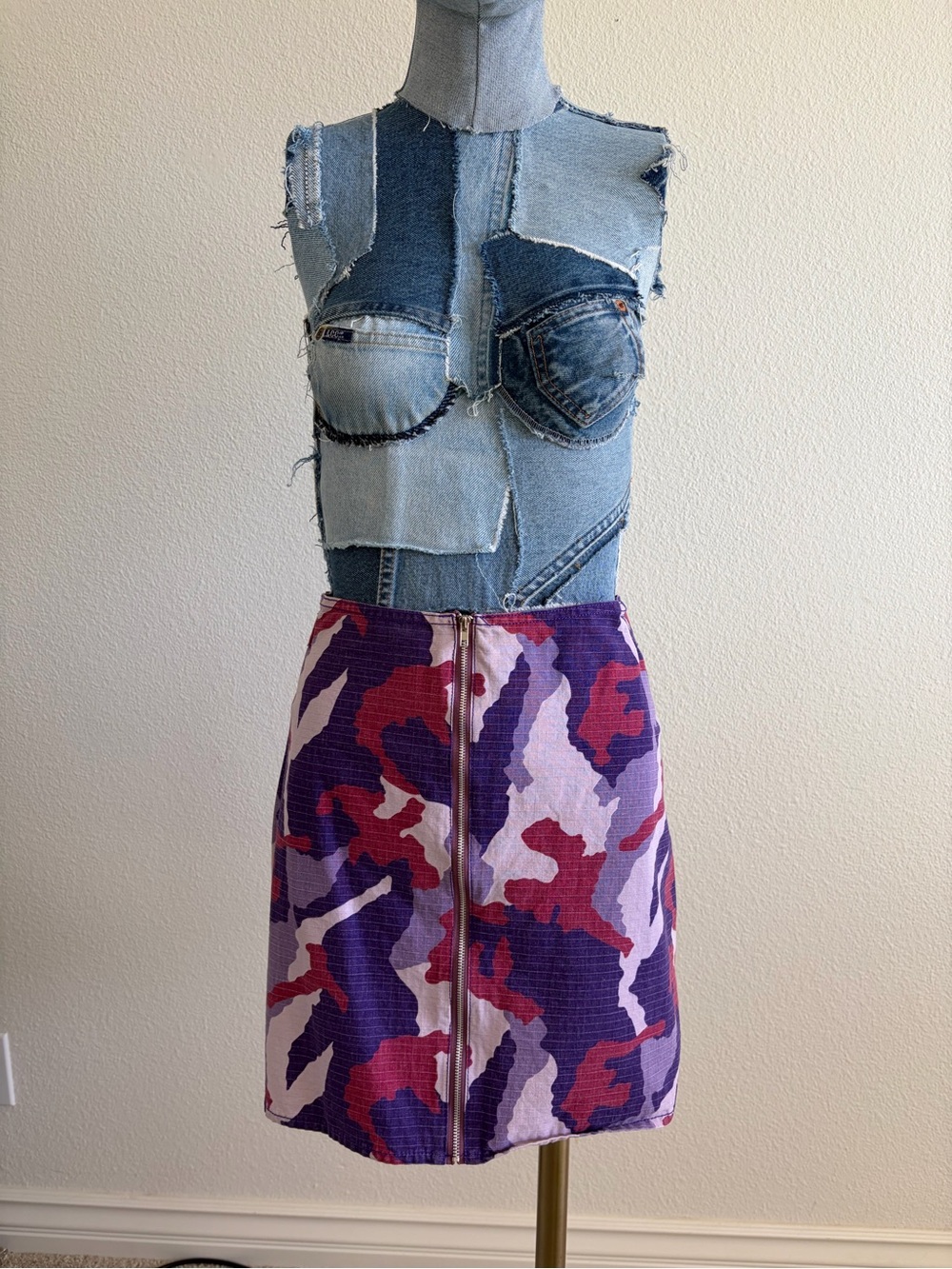 90s Rusty Camo skirt